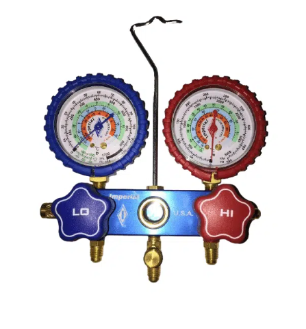 Imperial 580CKPSC 2-Valve / 4-Port Manifold for R22 R134A R404A