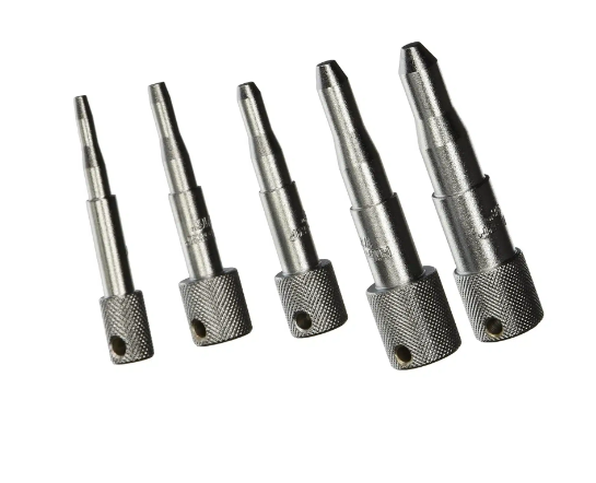 Hilmor 1839008 Punch Swage Set, 5 Piece, 1/4″ to 5/8″