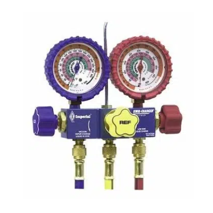 Imperial 762-CKPC 3 Valve R22 KwikCharge Manifold