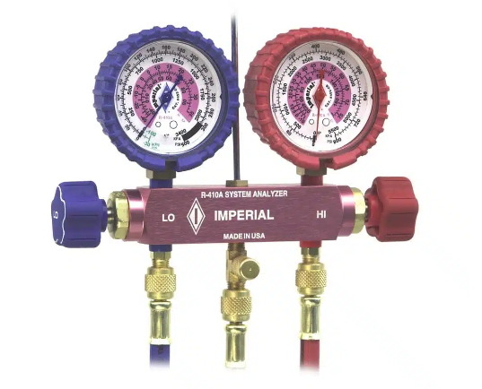 Imperial 513CC 2-Valve / 4-Port Manifold For R410A