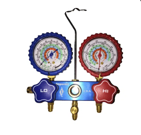 Imperial 582CKPC 2-Valve / 4-Port Manifold for R22 R134A R407C