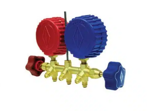 Imperial 481CKPC 2 Valve Brass Manifold R22/134/404