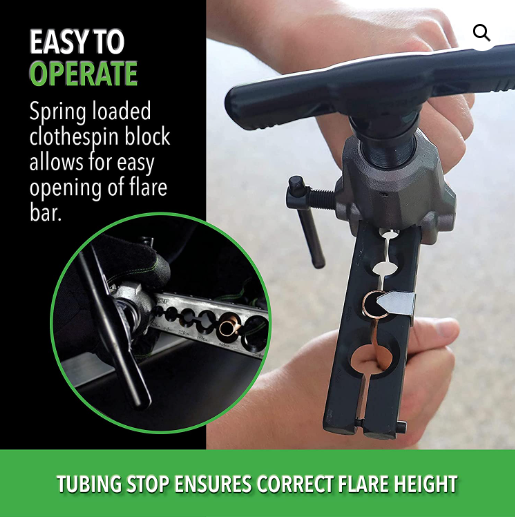 Hilmor 1838952 Orbital Flare 3/16” To 3/4”