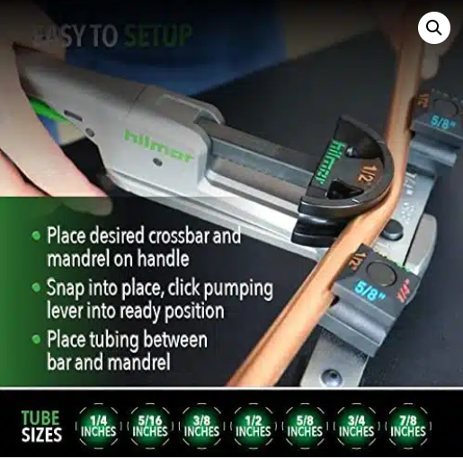 Hilmor 1839032 Compact Bender Kit 1/4″ To 7/8″