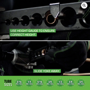 Hilmor 1838952 Orbital Flare 3/16” To 3/4”