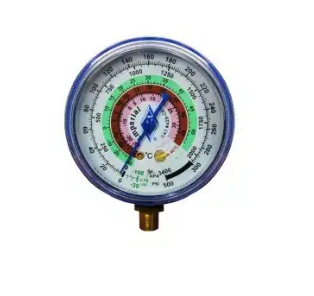 Imperial 434BKP 68mm Compound Gauge R134a