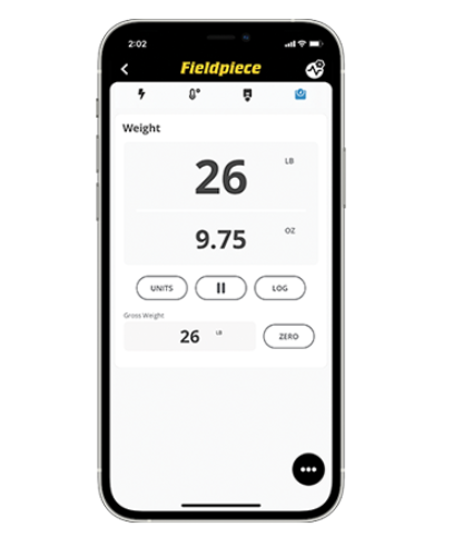 SR47: 114Kg Refrigerant Weighing Scales - Job Link Compatible