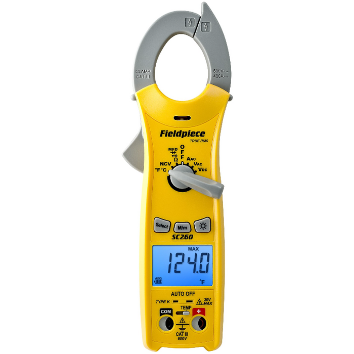 SC260 Fieldpiece Compact Clamp Meter