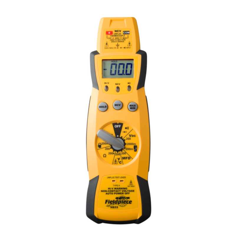Fieldpiece Expandable Manual Ranging Stick Multimeter