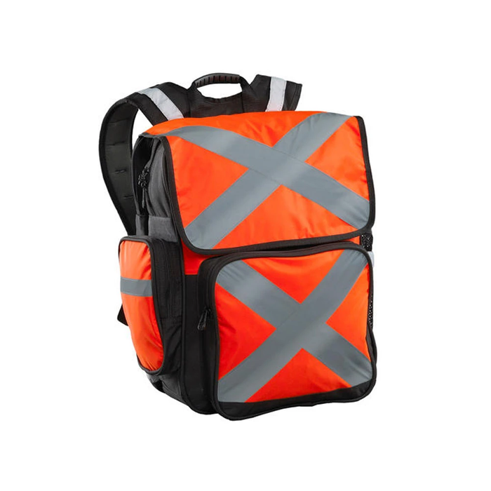 Hi-Vis 34 Litre Safety Backpack - Orange - Cari11802o
