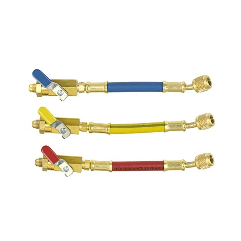 Imperial 15cm Hose Set Of 3 W/ Ball Valves - 1/4" Imp-800-mbs