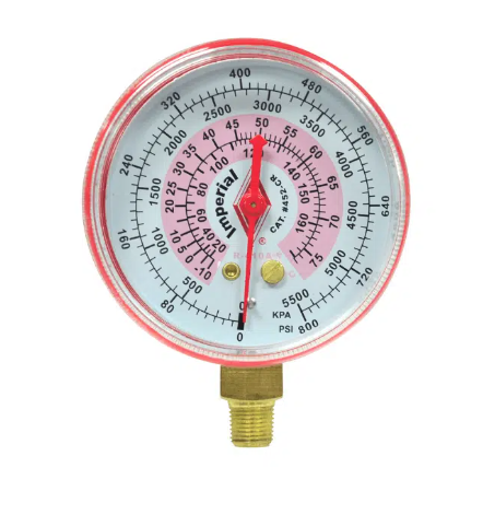 Imperial 452CR 68mm Dial Gauge R410a