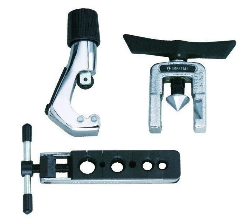 Imperial 45° Flaring Tools 500-fc Rol-air™ With Tc-1000 Tube Cutter 124-fa