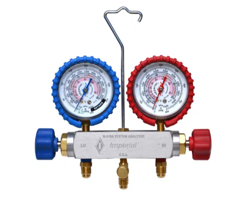 Imperial 516CC 2-Valve / 4-Port Manifold For R410a R32