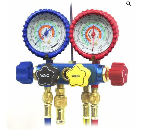 Imperial 681CKPSC 4-Valve Manifold For R134A R22 R404