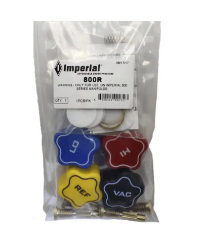 Imperial 800R Full Overhaul Kit for 600 & 800 Series Manifold Gauges