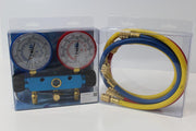 2 Piston Valve R410a Gauge Set W/90cm Hoses - Java66336