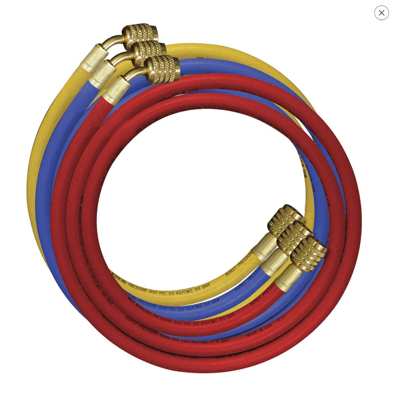 Mastercool 150cm Hose Set Of 3 - 5/16″ 49360-j