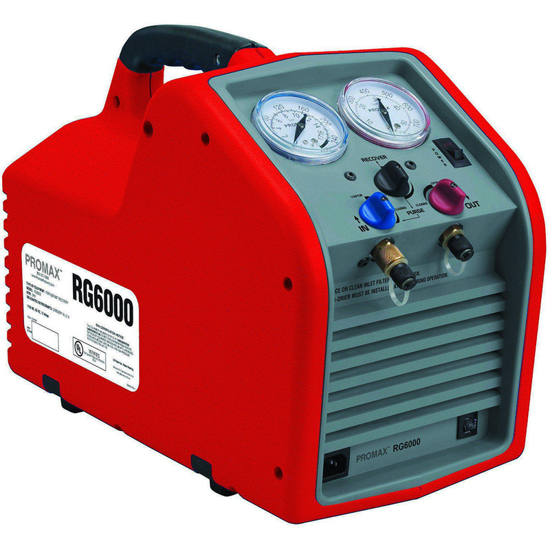 Robinair AC Machine | Portable Refrigerant Recovery Machine RG6000