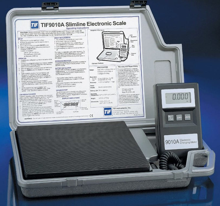 Tif Digital Refrigerant Scale 50kg Capacity Tif9010a