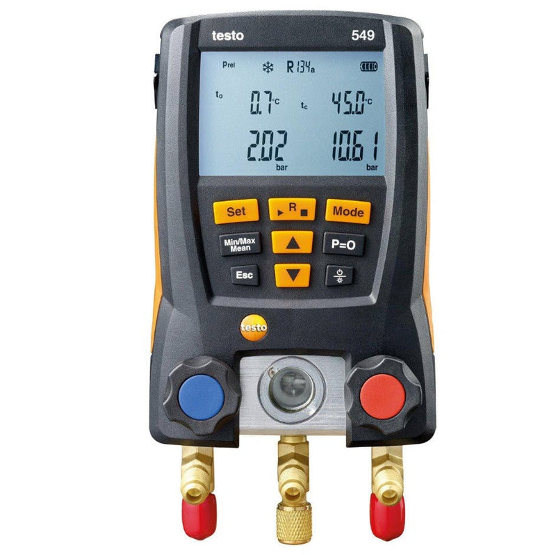 Testo 549 Digital Refrigeration Gauges - 0560 0550