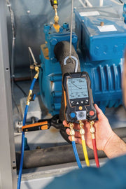 Testo 550s Smart Digital Manifold With Wireless Clamp Temperature Probes 0564 5502