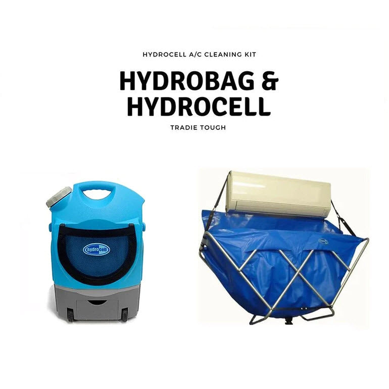 Hydrocell A/C Cleaning Kit with 12x Coil Cleaner