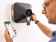 Testo 417 Compact Vane-Anemometer with Funnel Set