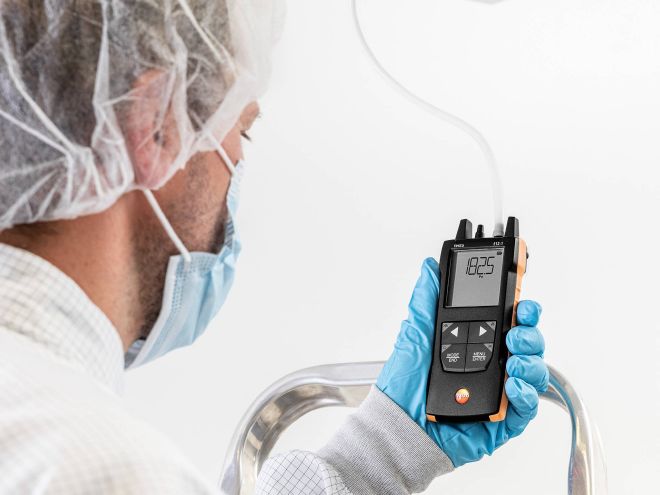 Testo 512-2 Compact Differential Pressure Measuring Instrument with Smart App 0563 1512