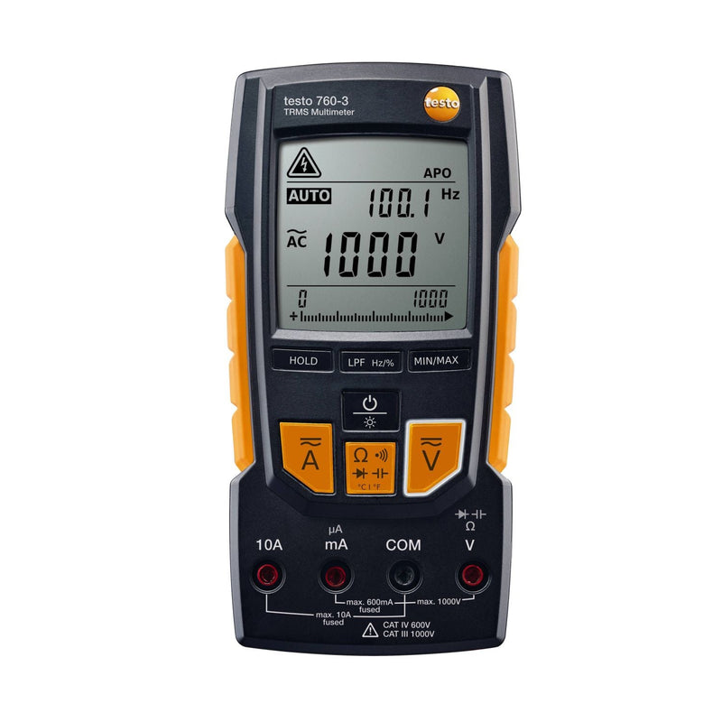 Testo 760-3 Digital Multimeter – High-Precision AU 760 HVAC Tool