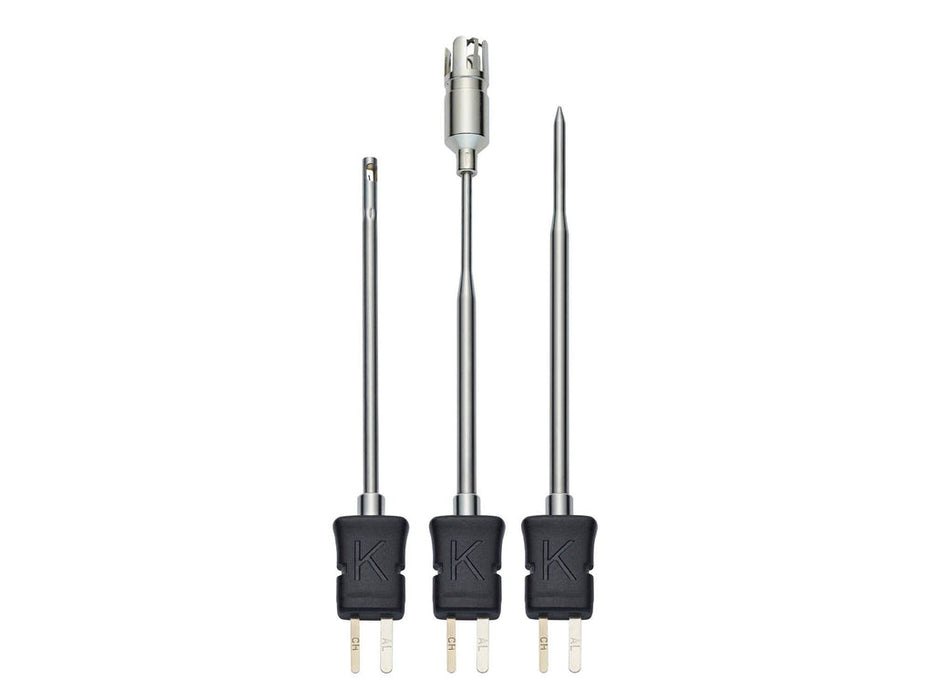 Testo Temperature Probe Kit with Immersion/Penetration, Air and Surface Probe