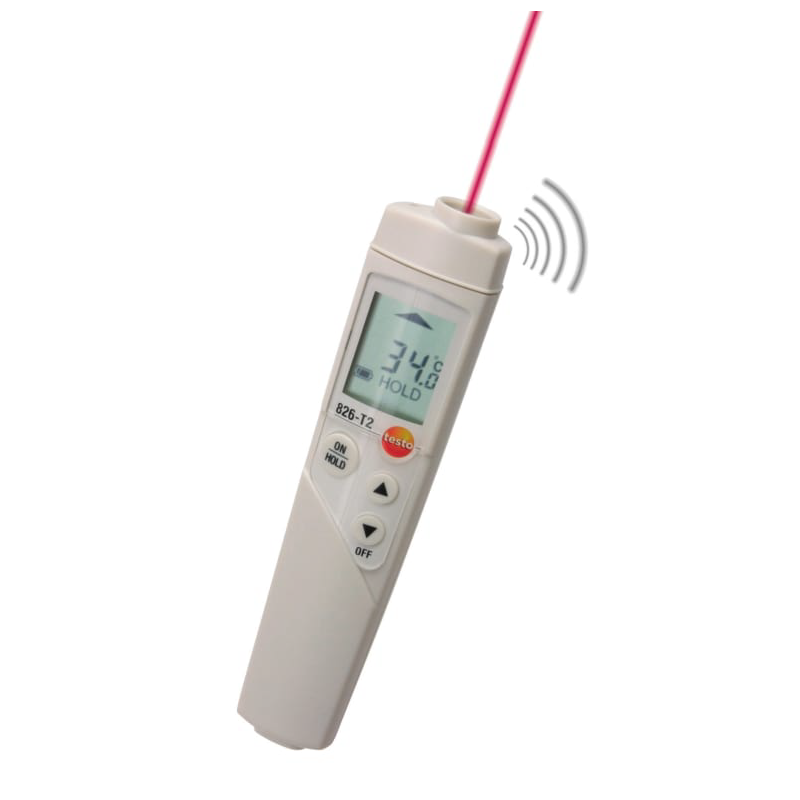 Testo 826 T2 Infrared Thermometer With Topsafe - 0563 8282