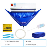 wall-mount split AC cleaning bag waterproof canvas frame