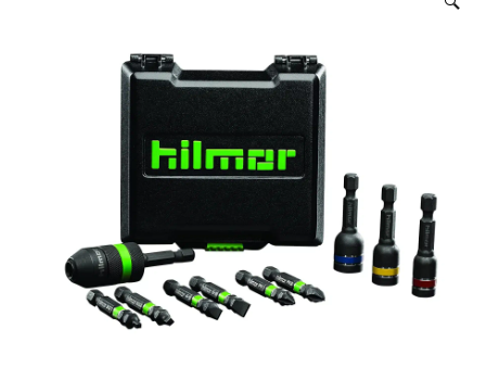 Hilmor 1937912 SBSFC Fast Connect Screwdriver Bit Set