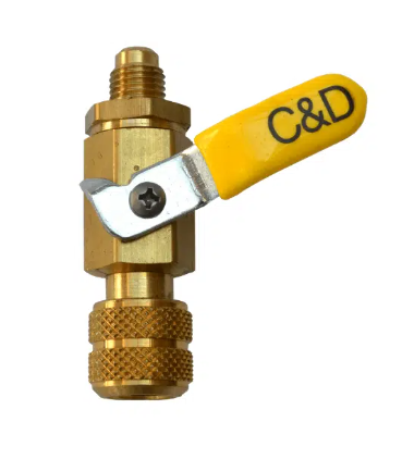 C&D CD4040 Straight Ball Valve for 1/4 SAE