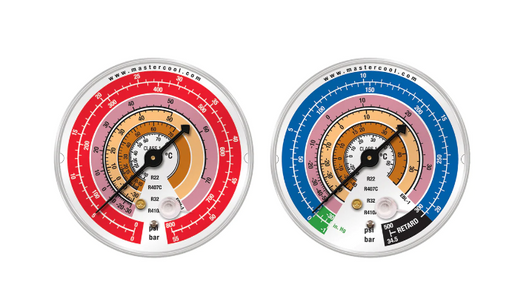 Mastercool GAUGE HP 80MM R410 R32