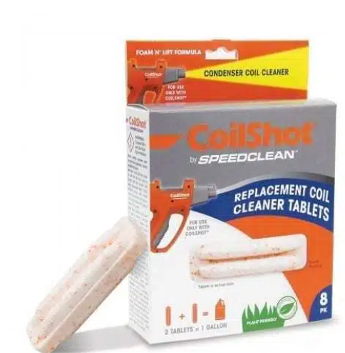 SpeedClean SC-CS-TABS CoilShot Coil Cleaner Tablets