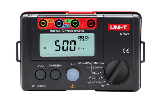 Uni-T UT526 Multifunction Insulation and RCD Tester