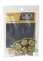 C&D CD2265 1/4SAE Cap with Chain