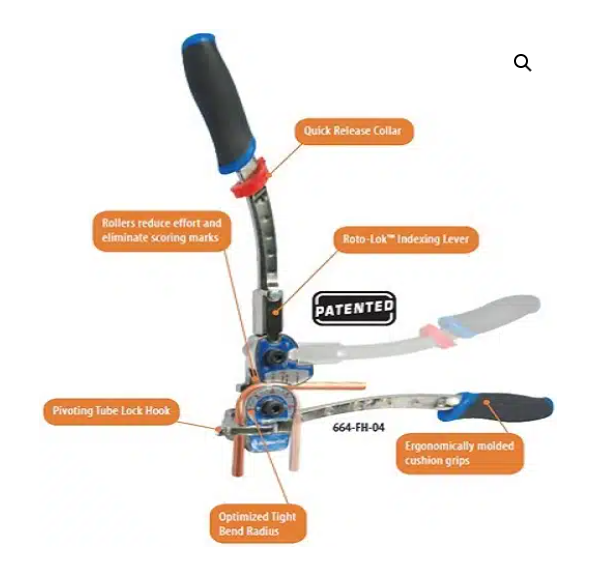 Imperial Tube Bender For Stainless 664FH