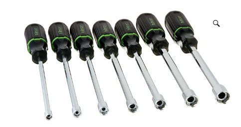 Hilmor 1839075 6″ Shaft Magnetic Nut Driver Set