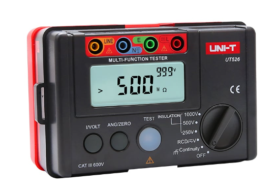 Uni-T UT526 Multifunction Insulation and RCD Tester