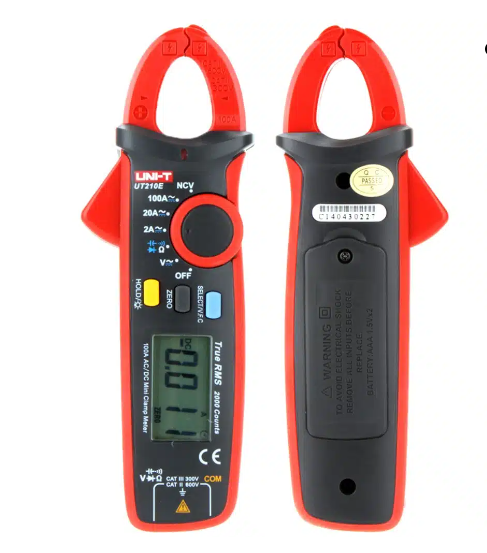 Uni-T UT210D Mini 100A True RMS Digital Clamp Meter