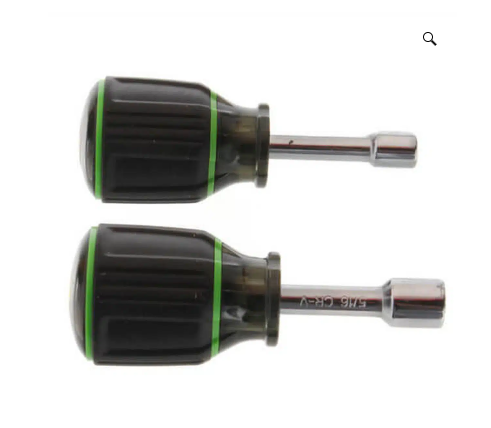 Hilmor 1839057 1-1/2″ Shaft Magnetic Nut Drivers Set