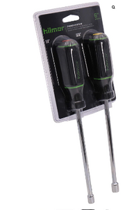Hilmor 1839074 6″ Shaft Magnetic Nut Driver 2 Piece Set