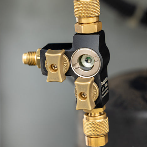 VC2G – 1/4″ Valve Core Removal Tool Dual Valve with Sight Glass