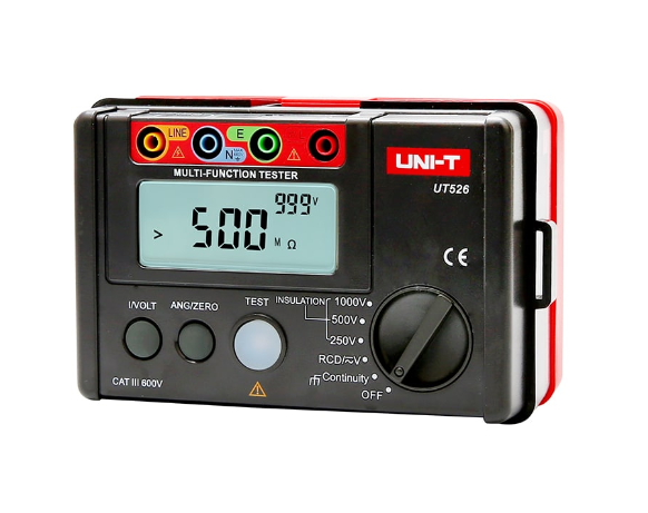 Uni-T UT526 Multifunction Insulation and RCD Tester