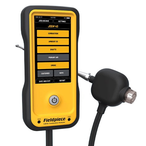 Fieldpiece Combustion Analyzer with Printer - CAT45