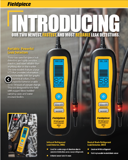 Heated Diode Leak Detector for Refrigerants