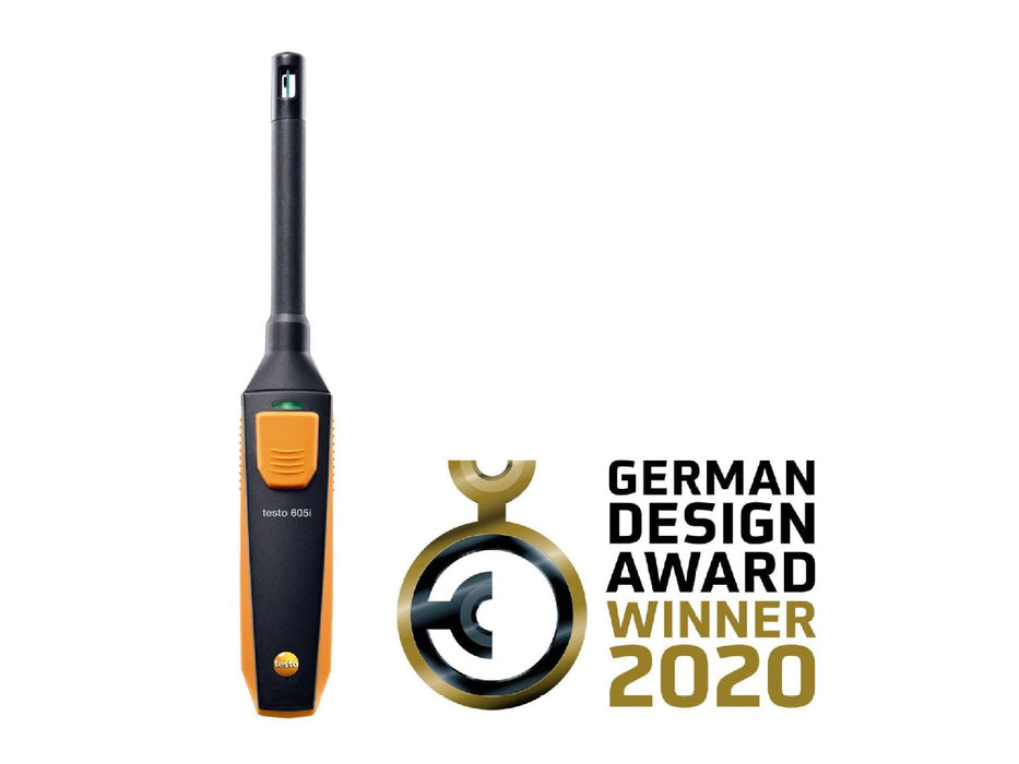 Testo 605i - Thermohygrometer Operated Via Smartphone
